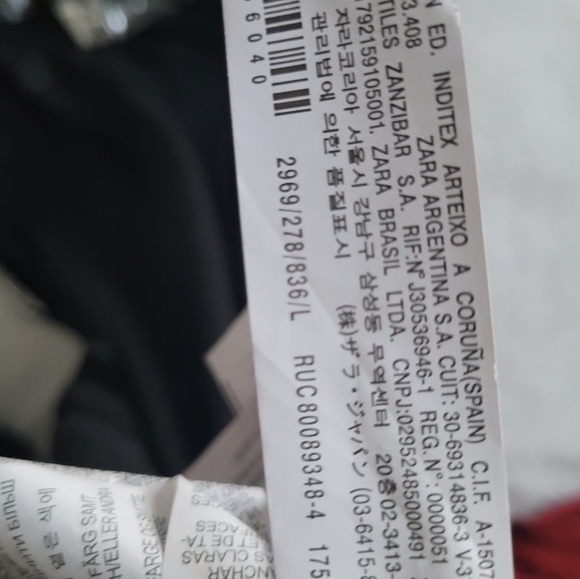 Zara metallic pleated skirt size L - Picture 3 of 4